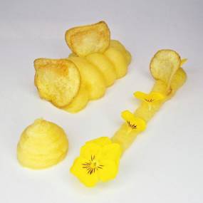 Pueree mashed potatoes