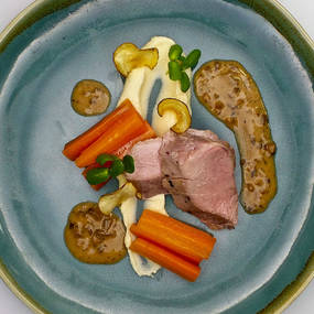 Pork tenderloinpueree